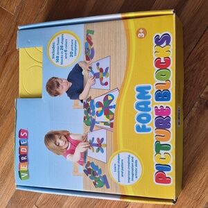 Verdes Foam Picture Blocks Educational Toy Ages 3+